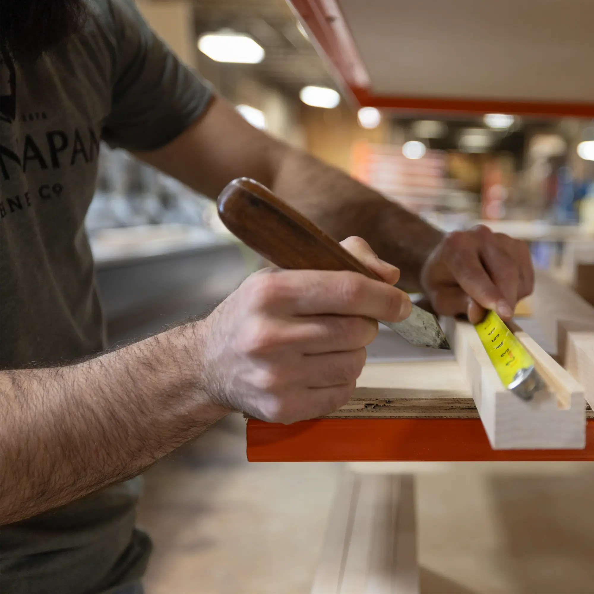 Coppes worker inside warehouse
